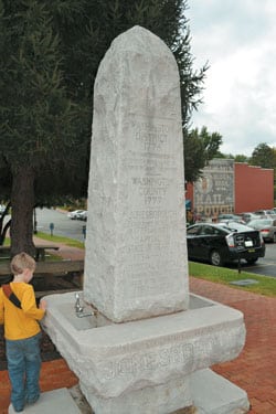 To promote tourism, Jonesboro changed the official spelling to Jonesborough in 1983.