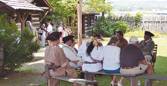 White’s Fort was the namesake of the city that later came to be called Knoxville.