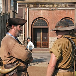Nashville was first known as Fort Nashborough.