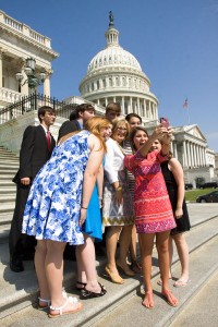 Representatives from Cumberland Electric Membership Corporation pose for a “selfie” with Rep. Diane Black.