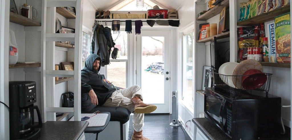 Joe Everson, owner of Tennessee Tiny Homes, began building homes three years ago. Keeping up with the demand of this popular housing trend has allowed the business to grow to 10 full-time employees. 