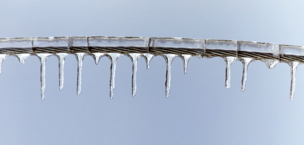 Build-up of ice on lines and trees created extensive damage across Tennessee.