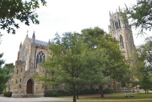 The chapel at the University of the South in Sewanee.