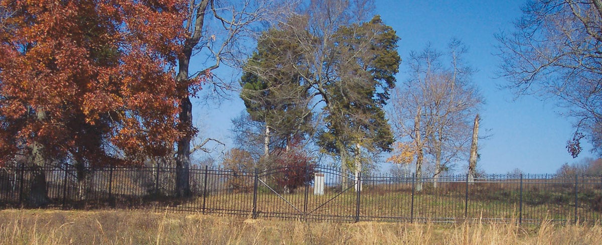 The Wessyngton Cemetery (John Baker photo)