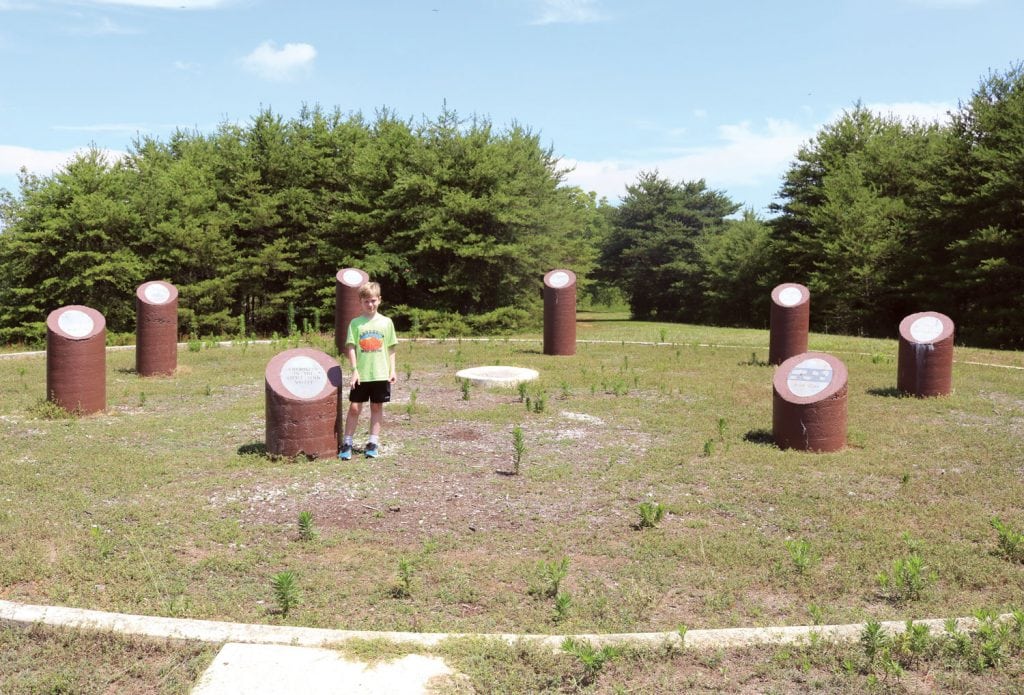The Chota Memorial on Tellico Lake