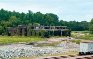 Bruceton’s vacant roundhouse is aging reminder of railroad days