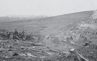 The Last Stand of the Confederates at the Battle of Nashville