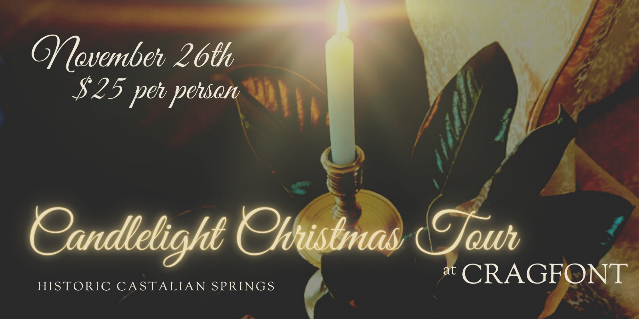 Christmas by Candlelight at Cragfont The Tennessee Magazine